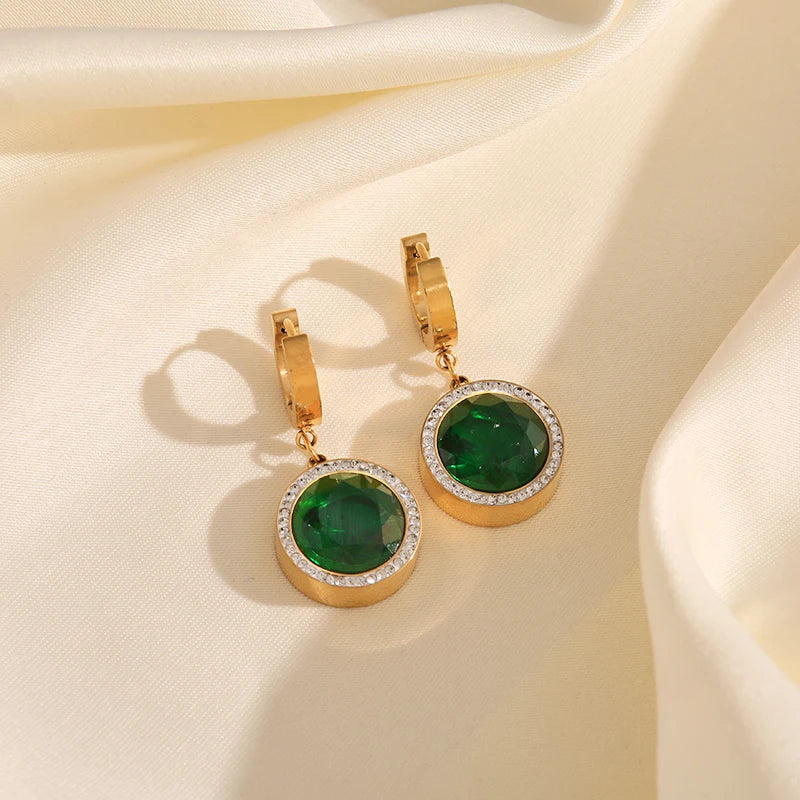 GANEMLY Green Zircon Crystal