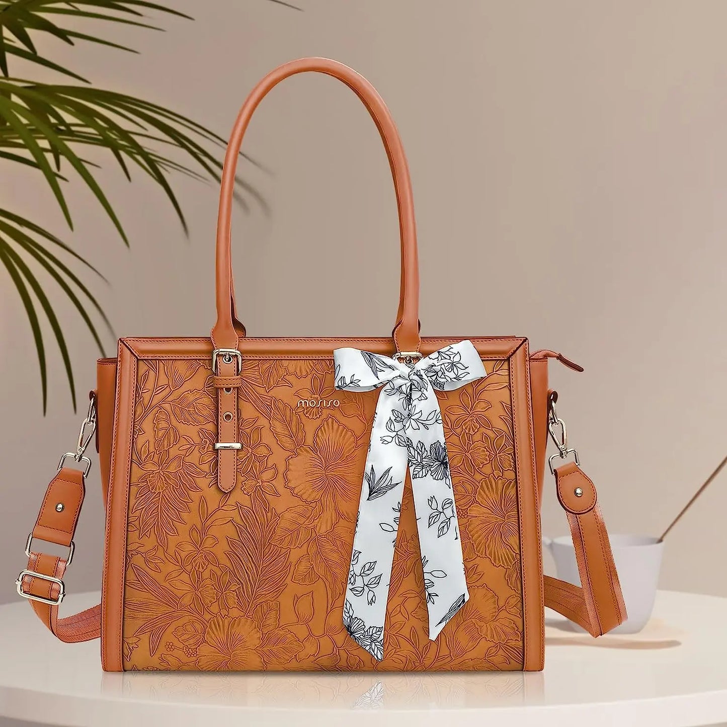 Women's Bag PU Leather Tote Bag Luxury Handbags For Women Large Capacity Shopping Messenger Tote Business NoteBook