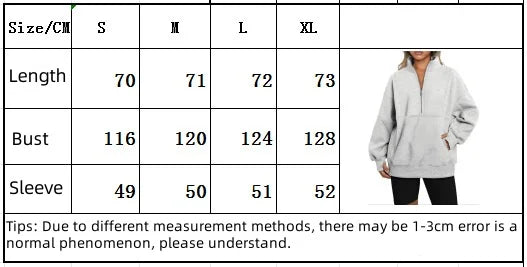 Stand Collar Casual Sweatshirts Half Zip Women Cropped Pullover Thumb Hole Overzised Hoodie Solid Color Plus Size Sports Outfit