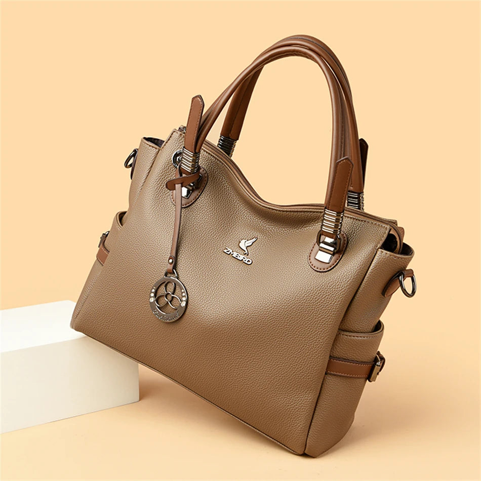 Genuine Luxury Handbags Women Bags Designer HIgh Quality Leather Large Crossbody Bags for Women 2024 Shoulder Bag Sac A Main