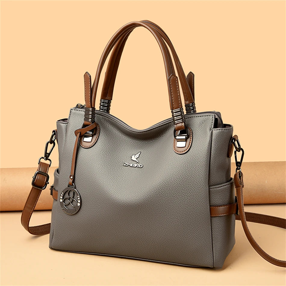 Genuine Luxury Handbags Women Bags Designer HIgh Quality Leather Large Crossbody Bags for Women 2024 Shoulder Bag Sac A Main
