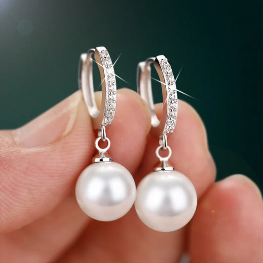 Pearl Earrings Genuine