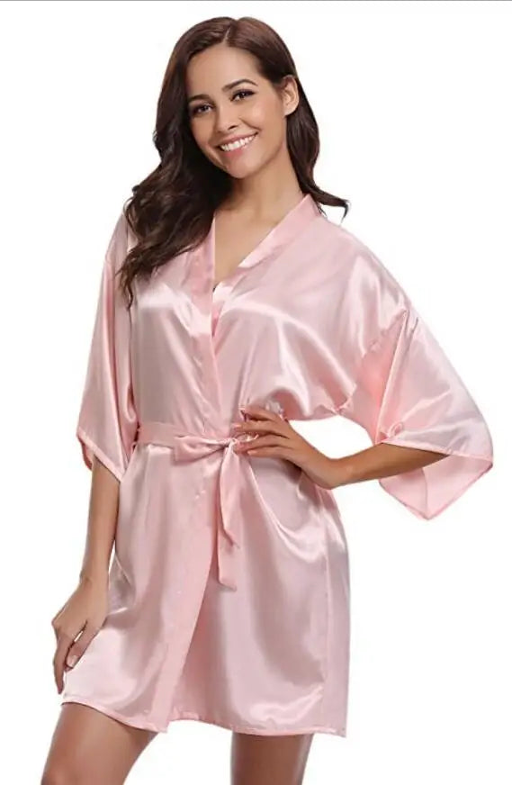 New Silk Kimono Robe