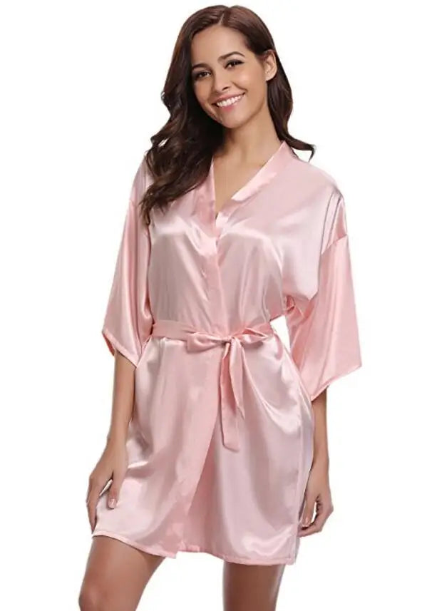 New Silk Kimono Robe