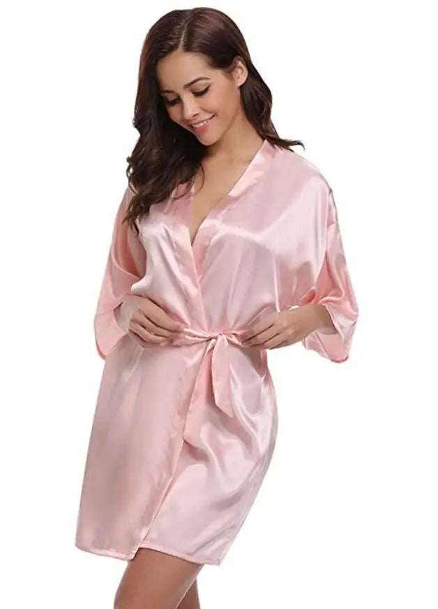 New Silk Kimono Robe