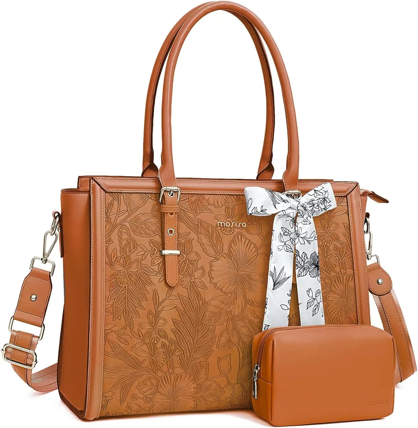 Women's Bag PU Leather Tote Bag Luxury Handbags For Women Large Capacity Shopping Messenger Tote Business NoteBook