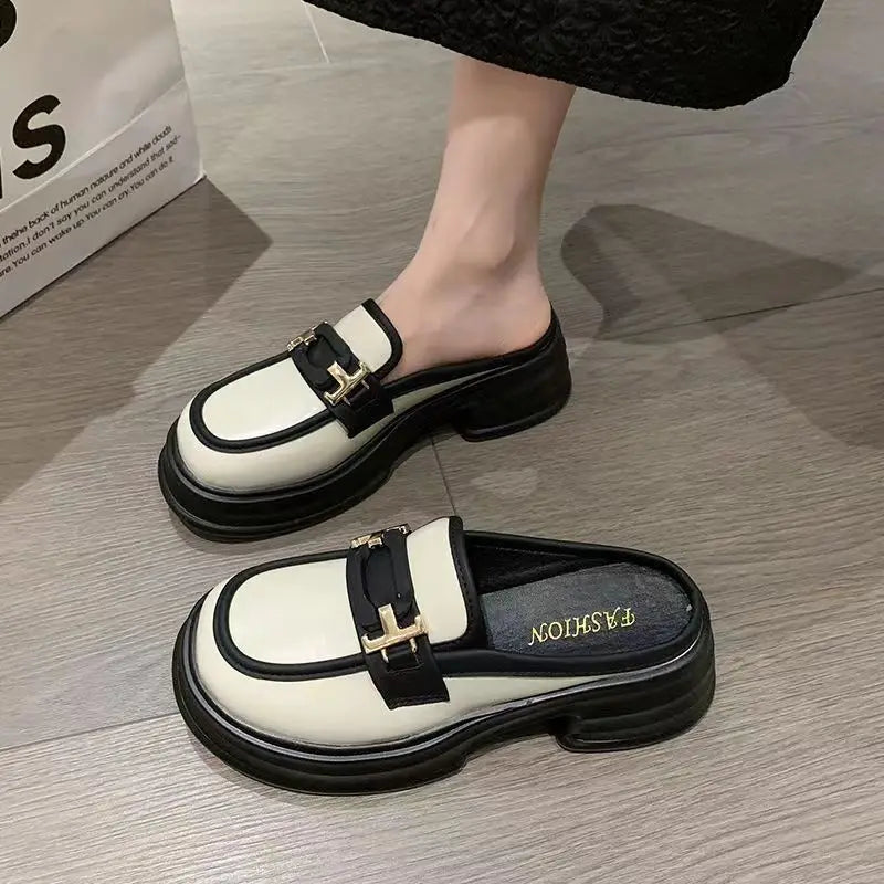 Summer New Women Slippers Fashion Platform Sandals Women Luxury High Heel Breathable Casual Women sandalias de mujer verano 2024