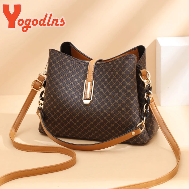 Yogodlns Fashion Bucket Bag Women