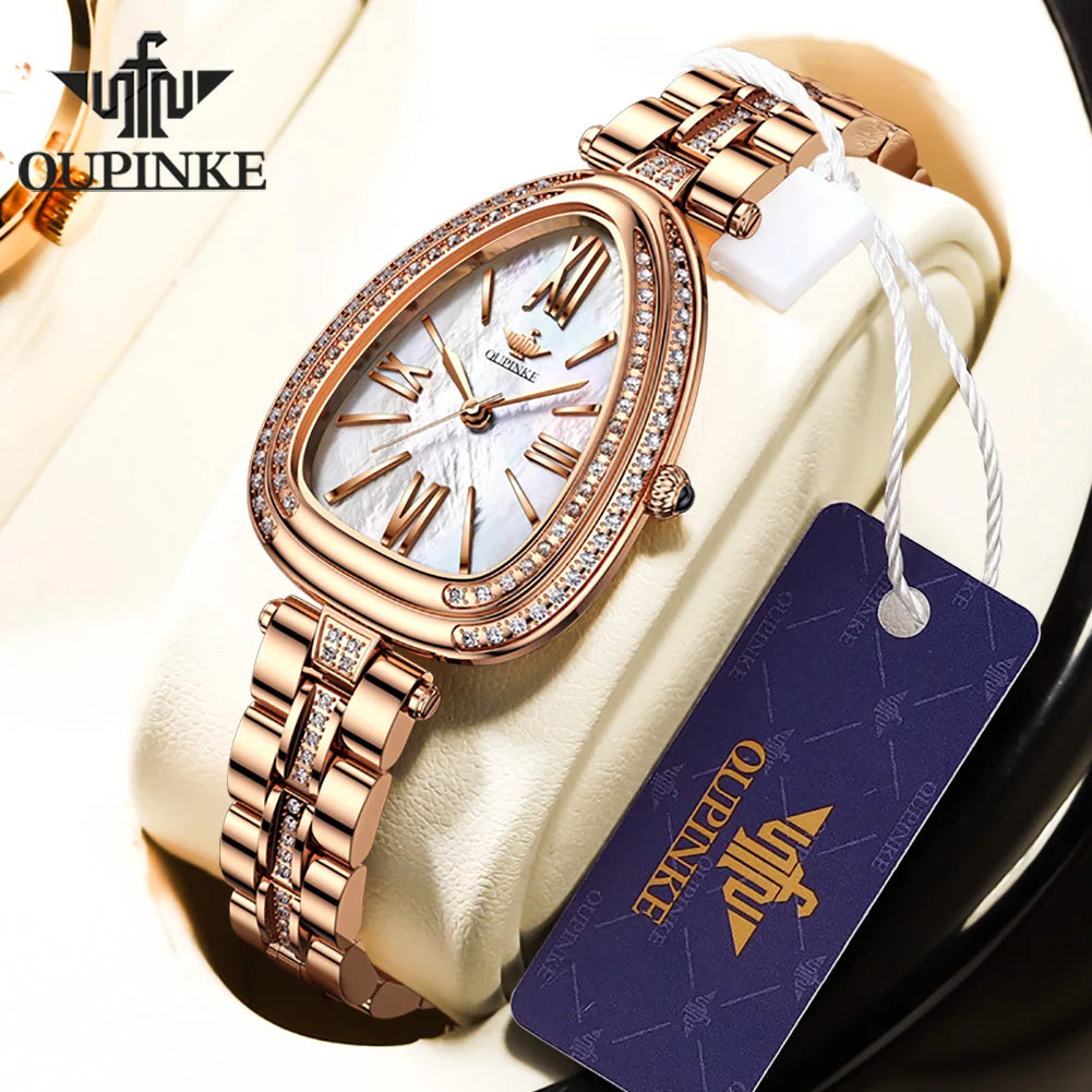 Origianl OUPINKE High Quality Imported Swiss Quartz Watch