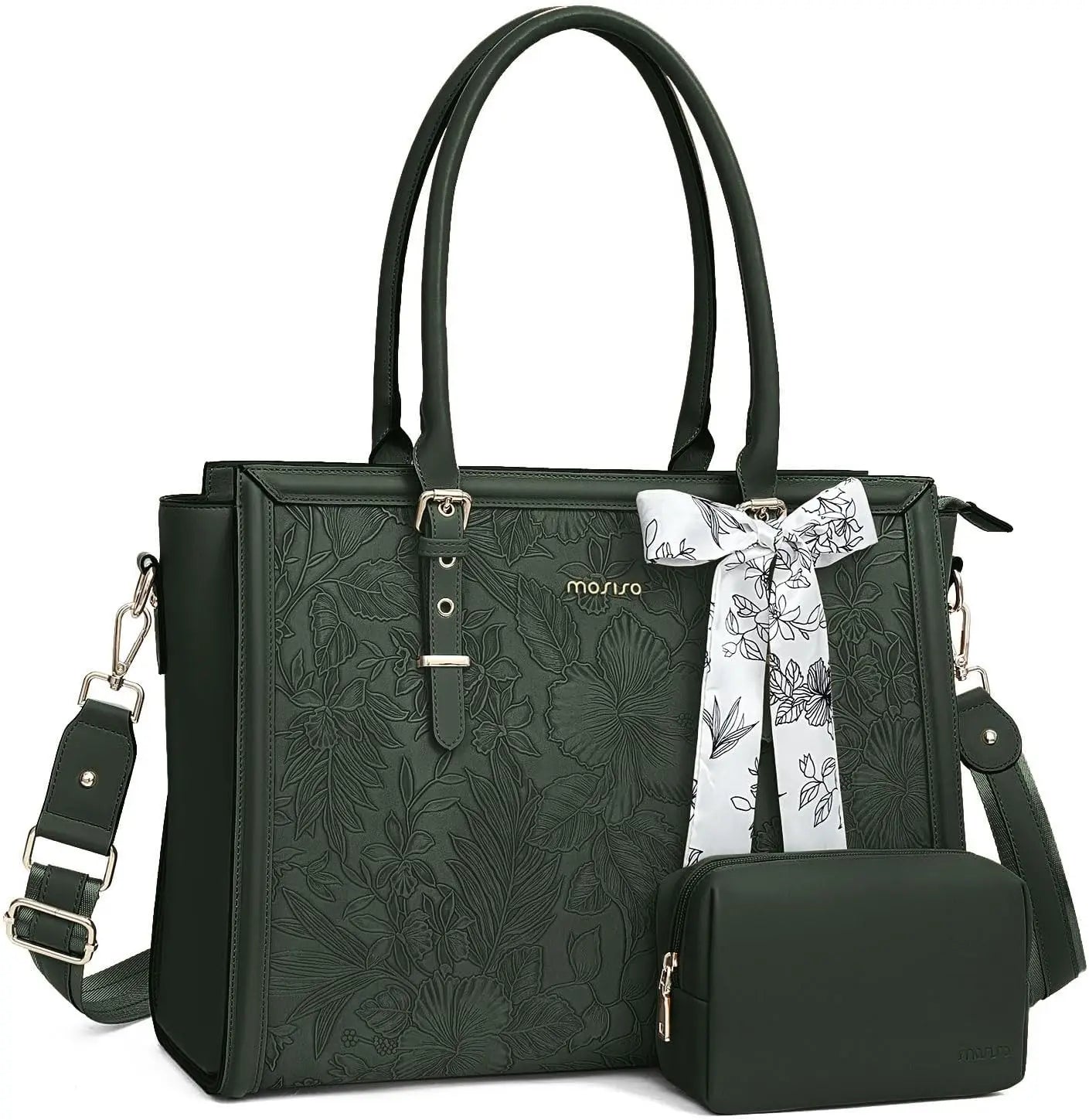 Women's Bag PU Leather Tote Bag Luxury Handbags For Women Large Capacity Shopping Messenger Tote Business NoteBook