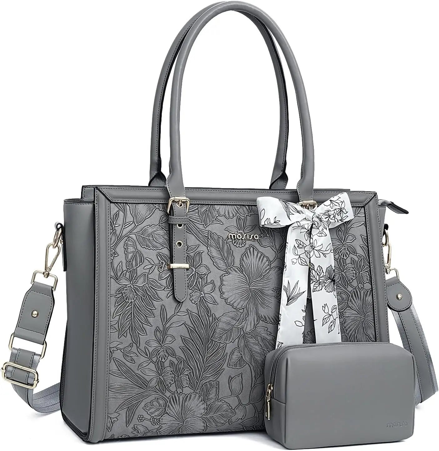 Women's Bag PU Leather Tote Bag Luxury Handbags For Women Large Capacity Shopping Messenger Tote Business NoteBook