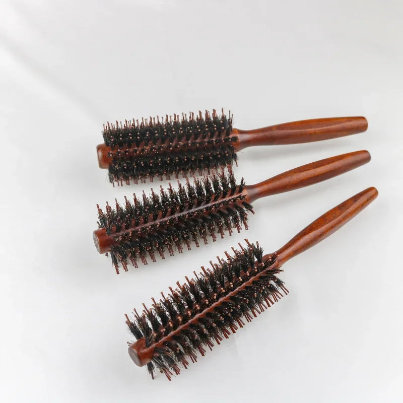 3 Types Straight Twill Hair Comb Natural Boar