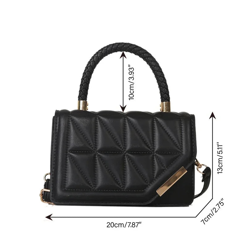 2024 New Fashion Shoulder Bag Plaid