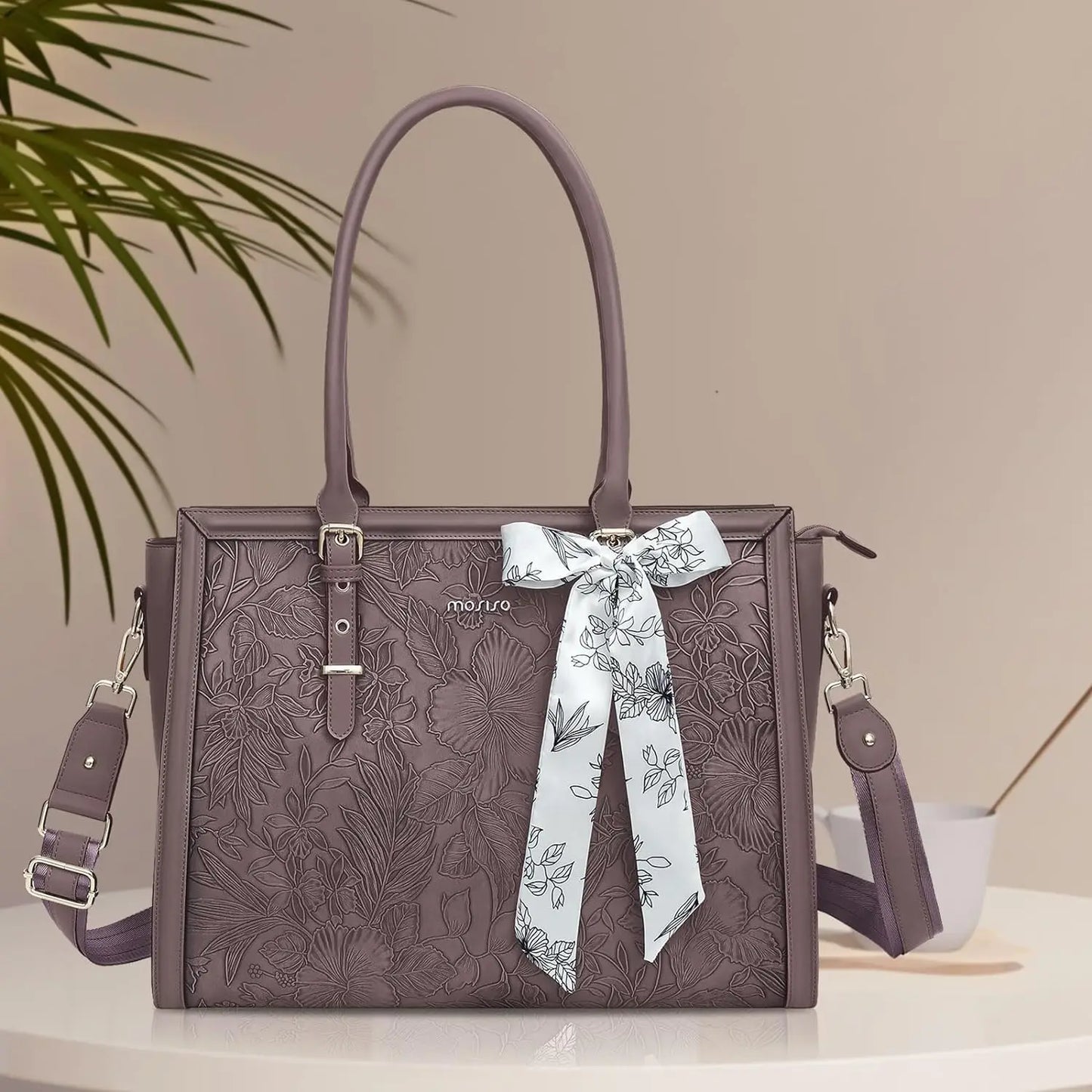 Women's Bag PU Leather Tote Bag Luxury Handbags For Women Large Capacity Shopping Messenger Tote Business NoteBook