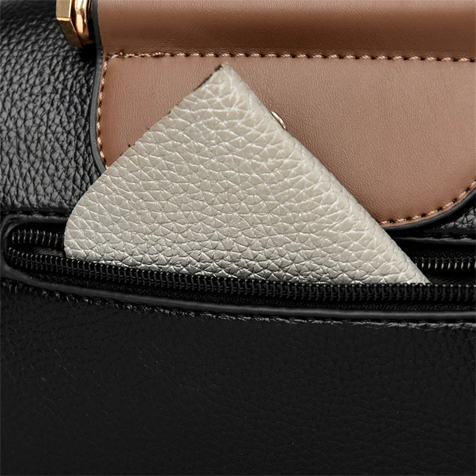 High Quality Leather Purses and Handbags for Women Luxury Designer Shoulder Crossbody Bag New Ladies Messenger Bags Sac A Main