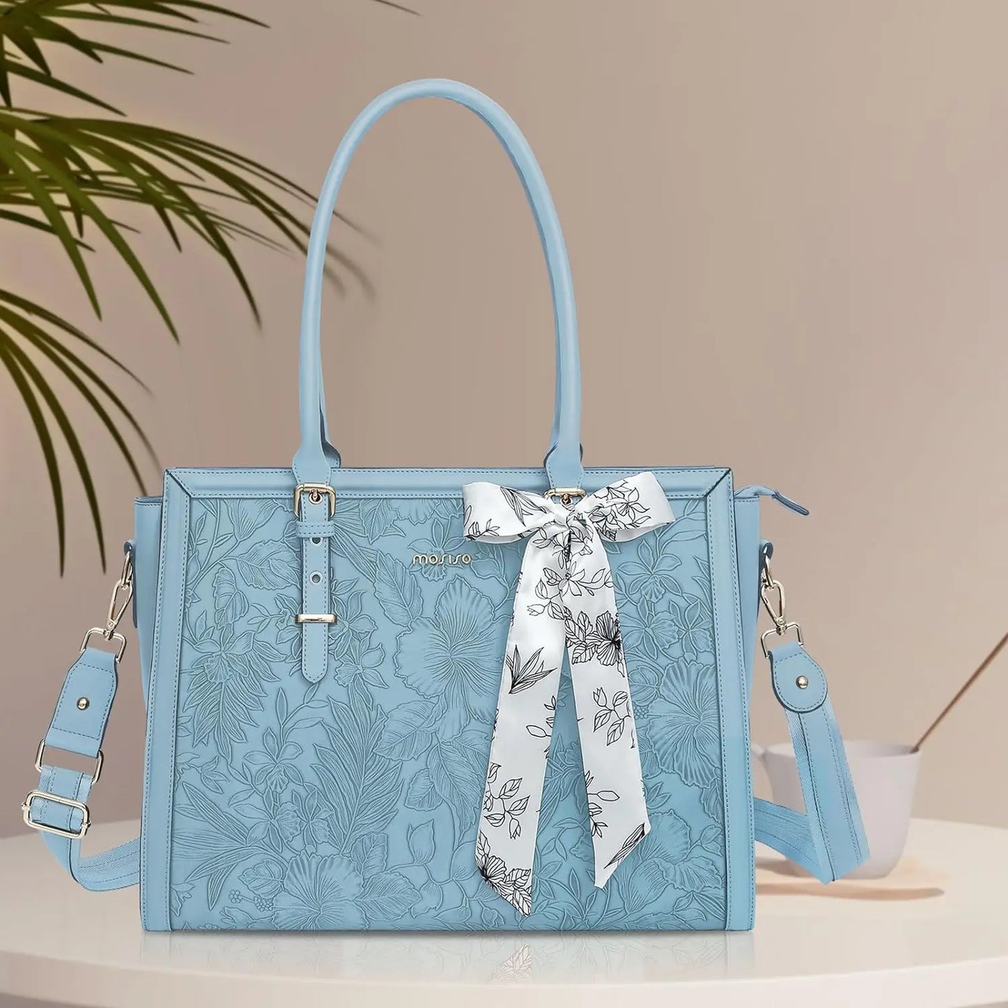 Women's Bag PU Leather Tote Bag Luxury Handbags For Women Large Capacity Shopping Messenger Tote Business NoteBook