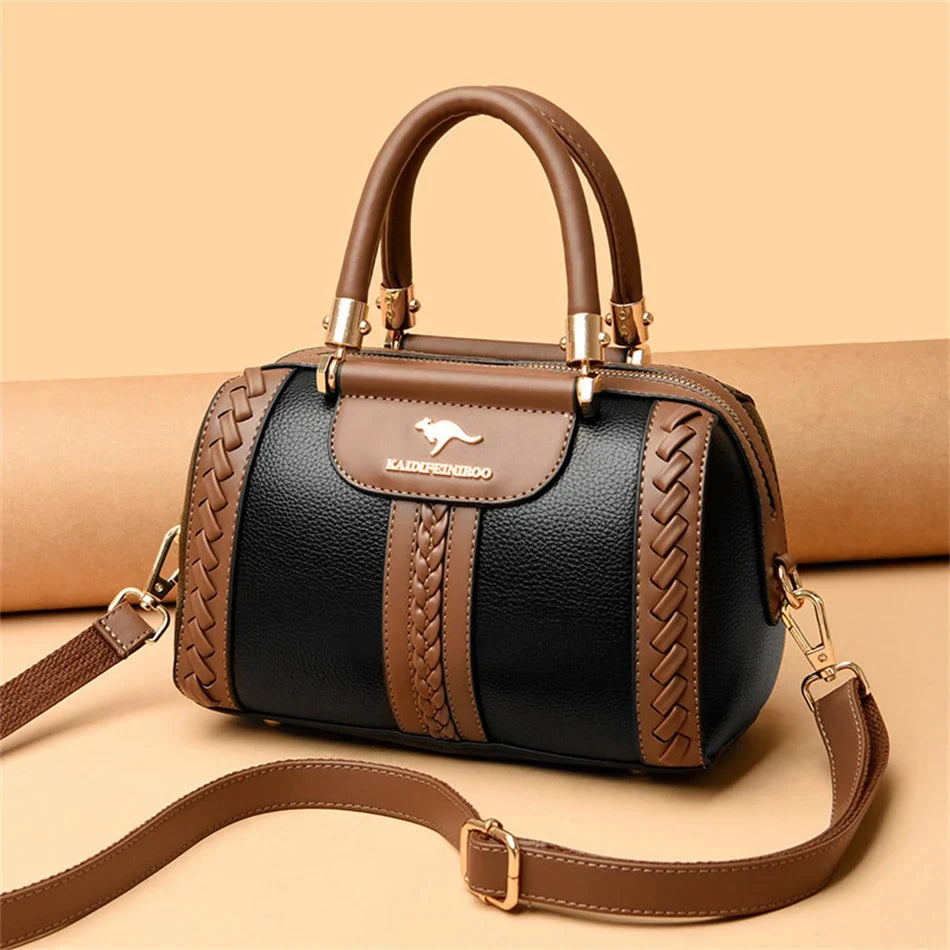 High Quality Leather Purses and Handbags for Women Luxury Designer Shoulder Crossbody Bag New Ladies Messenger Bags Sac A Main