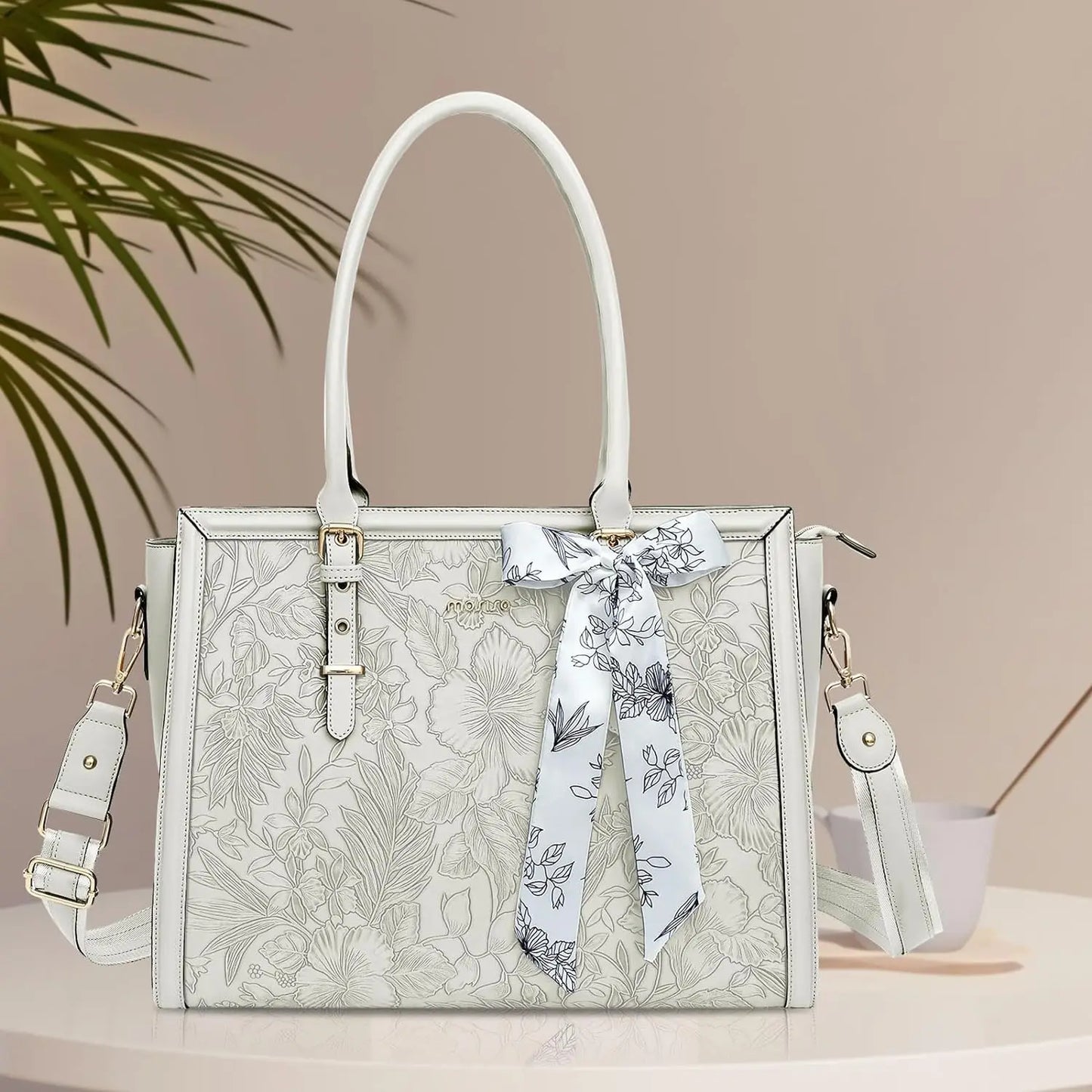 Women's Bag PU Leather Tote Bag Luxury Handbags For Women Large Capacity Shopping Messenger Tote Business NoteBook